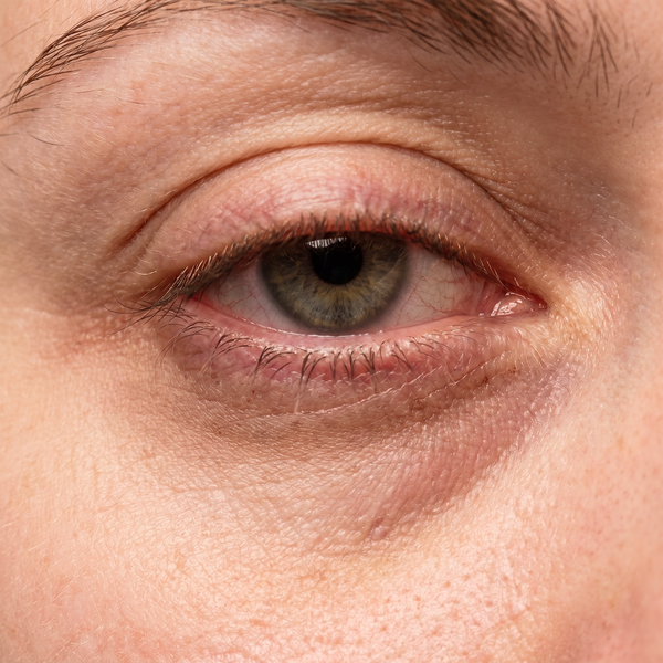tired eyes